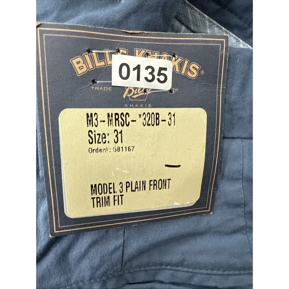 Men's Blue Chino Pants